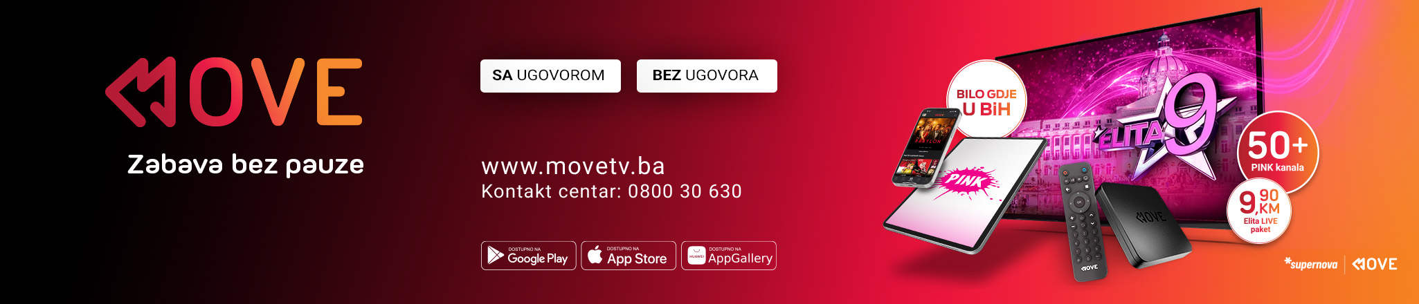 MOVE - Zabava bez pauze -MOVE SLAJDER XL 2050x440